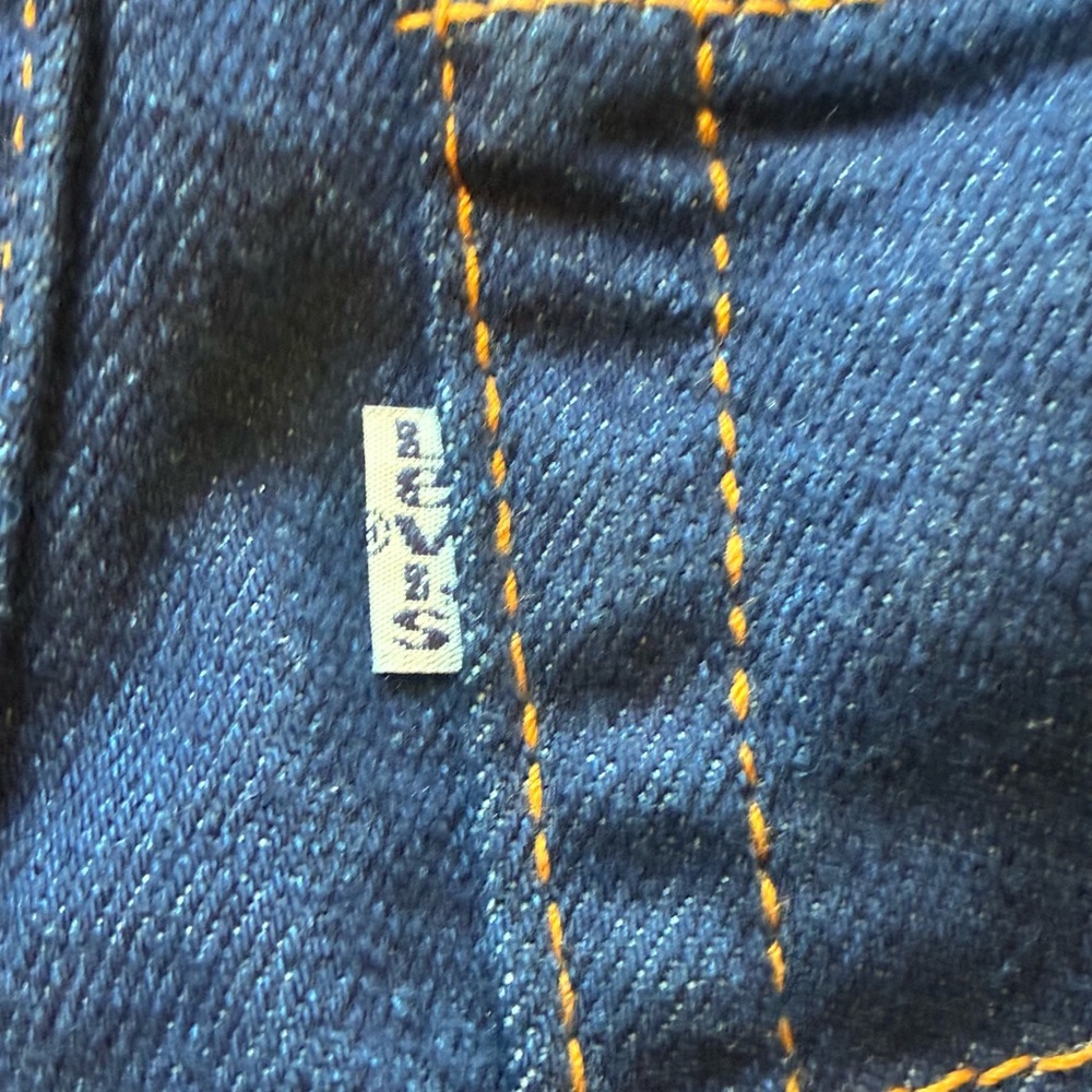 Vintage 90s Levi’s 2500B USA Mom Jeans Elastic Waist Dark Wash 16 - Picture 9 of 13